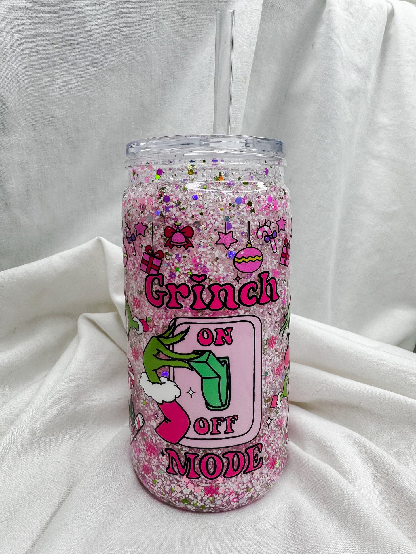 Grinch Switch Snow Globe Tumbler