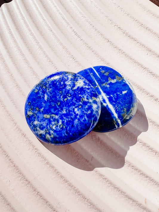 Lapis Lazuli Palm Stone