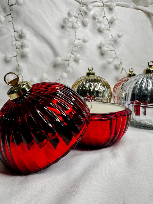 Christmas Bauble Candles