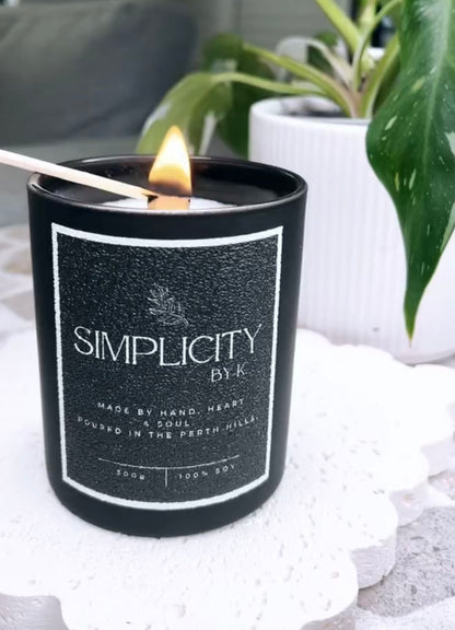 Black Luxe Candle