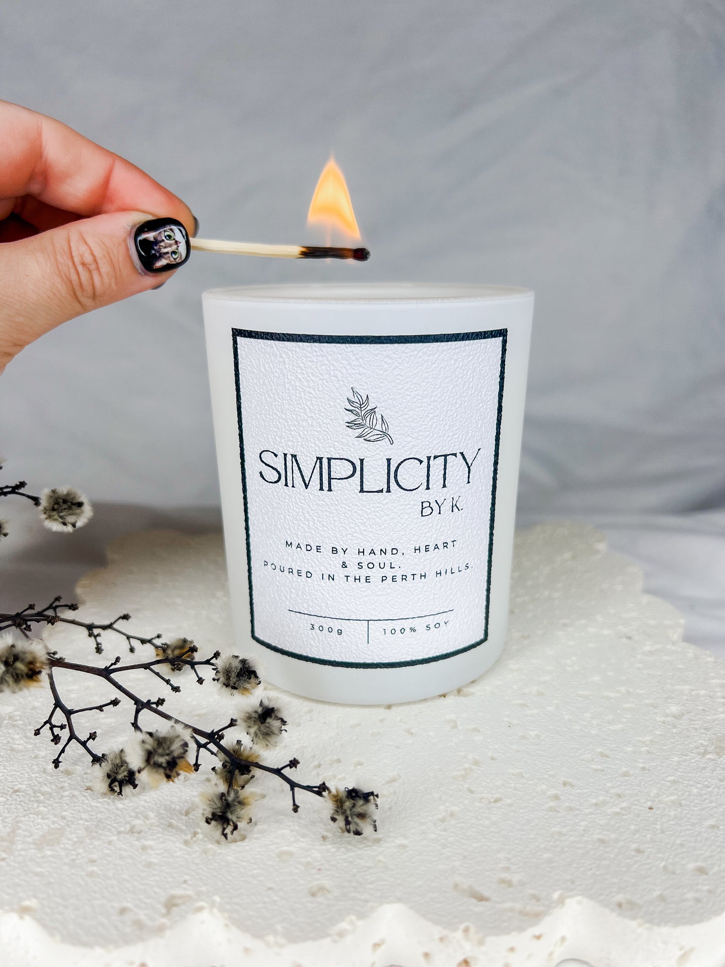 Simplicity Candle