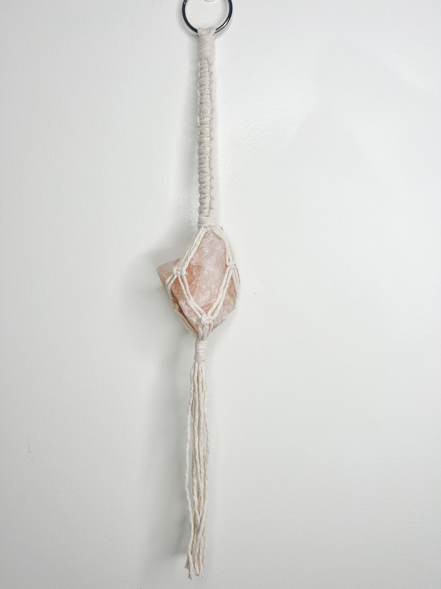 Macrame Wrapped Crystals